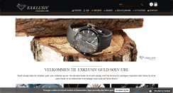 Desktop Screenshot of exklusivguld.dk