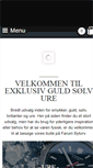 Mobile Screenshot of exklusivguld.dk