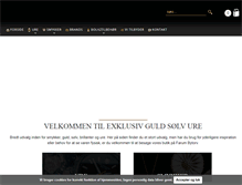 Tablet Screenshot of exklusivguld.dk